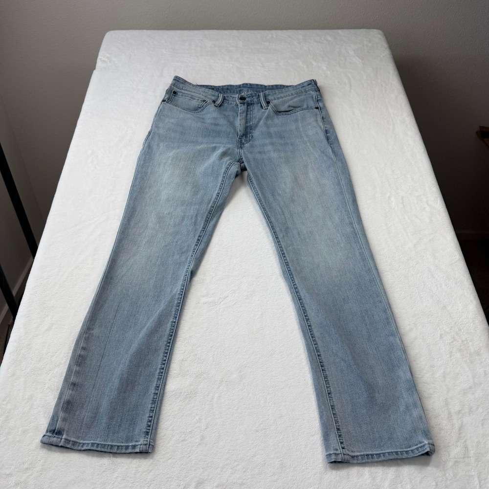 Levi's Commuter Jeans Mens 34x30 Light Blue Good Stretch Coolmax 29778-0016